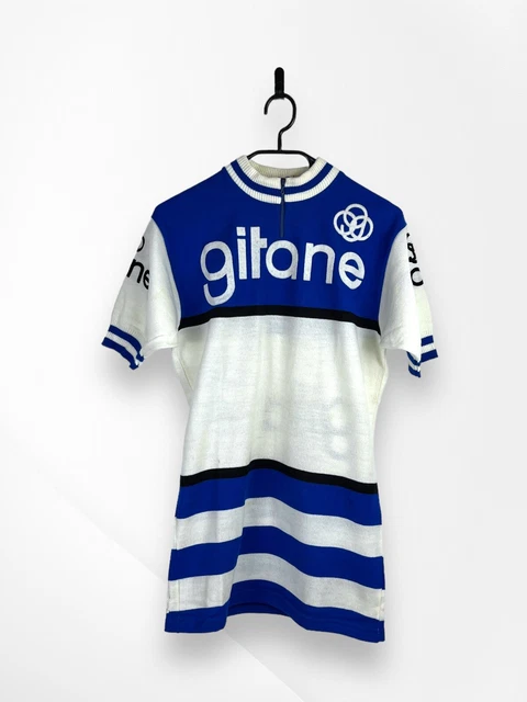 MAILLOT CYCLISME VINTAGE Gitane du Tour de France Années 70 (rare
