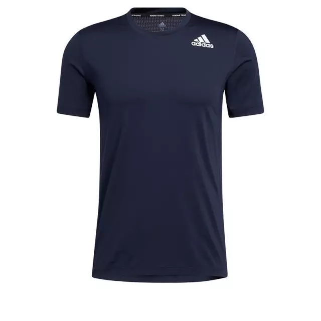 adidas Techfit Funktionsshirt Kurzarm Herren - dunkelblau