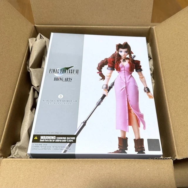 FINAL FANTASY VII Figurine Aerith Gainsborough Bring Arts Square Enix 4988601366311
