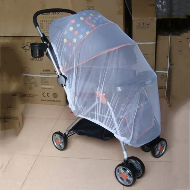 Baby Buggy Pram Mosquito Cover Net Mesh Pushchair Stroller Fly Insect Protect 3