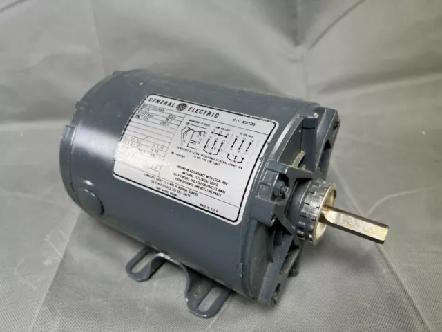 GE General Electric 5K35KN88, AC Motor 1/4 HP, 60 Hz, 230/460 V, 3 Ph, 1725 RPM