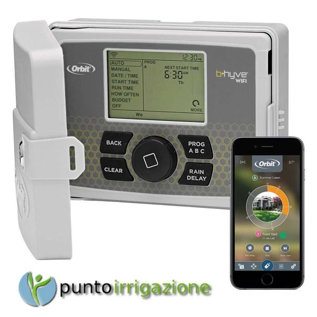 Programmatore centralina Orbit WI-FI serie B-HYVE 6 o 12 zone 94546 o 94550