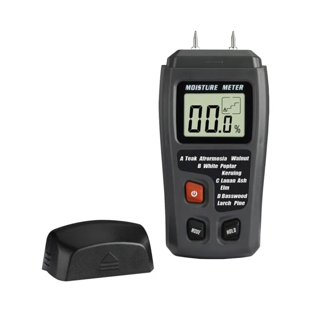 Digital LCD Wood Moisture Meter Detector Tester Hygrometer 0-99.9% Humidity Test