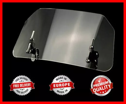 Windabweiser Windschild Einstellbare Windschutzscheibe Spoiler Für Motorrad