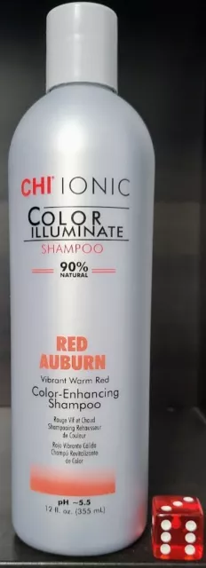 Chi Ionic Color Illuminate Red Auburn Color Enhancing Shampoo 12 fl oz