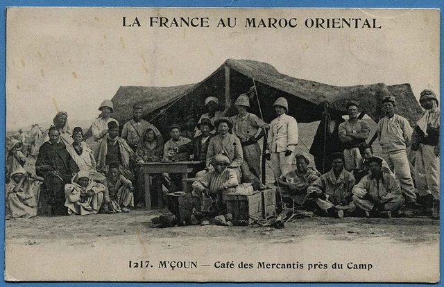 Carte Postale Ancienne – Maroc – Amiral Philibert – Début 1900 – Très Bon état