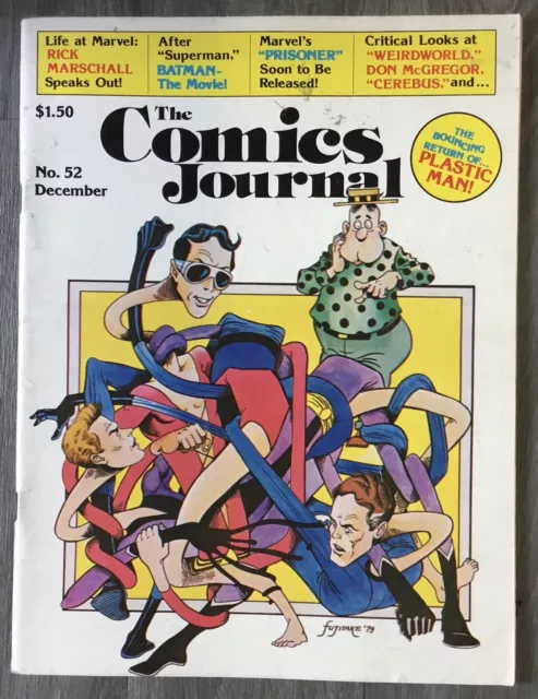 The Comics Journal No. #52 December 1979 Fantagraphics VG/G