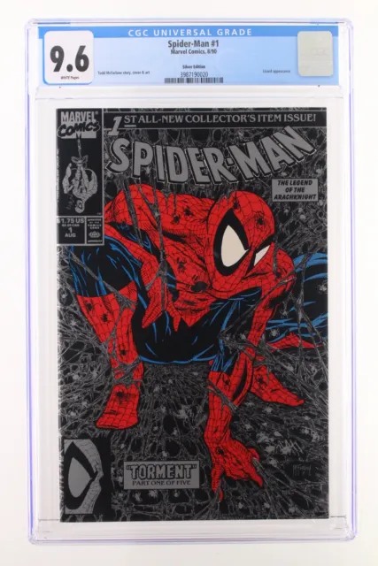 Spider-Man #1 - Marvel 1990 CGC 9.6 Lizard App. Silver