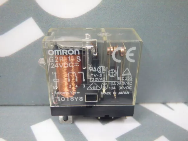 G2R1S             -  OMRON  -             G2R-1-S /        Relais 24VDC 10A  NEW