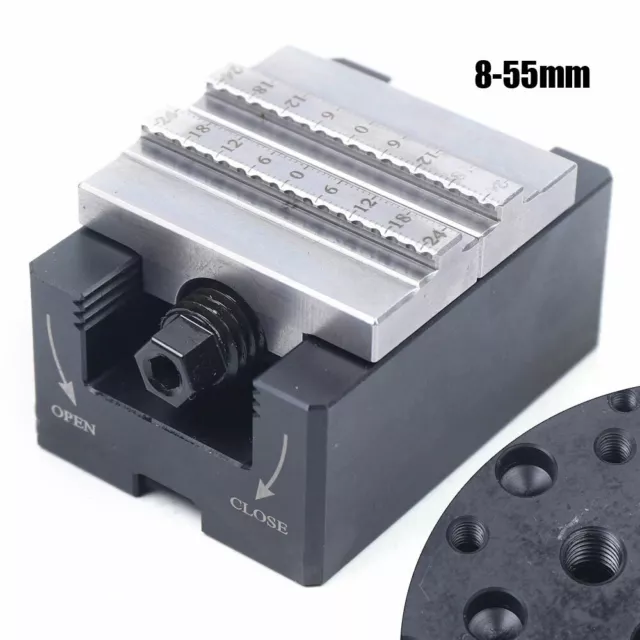 8-55mm Wire EDM 3R CNC Self-centering Vise Electrode Fixture Machining Tool!