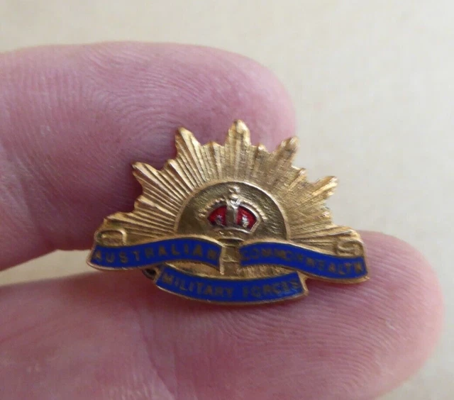 WW1-11 AIF AUSTRALIAN Commonwealth Military Forces Rising Sun ...