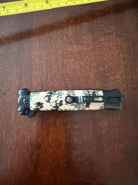 Tac Force Extreme Outdoor Camo Tactic Rescue 8 Inch Pocket Knife Blade NEW 3