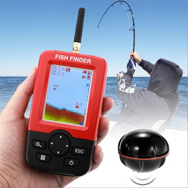 SURENHAP capteur sonar Détecteur de poisson LCD LED, sondeur à écho