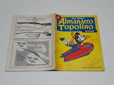 Almanacco Topolino N° 3 Del 1960 Edizione Mondadori