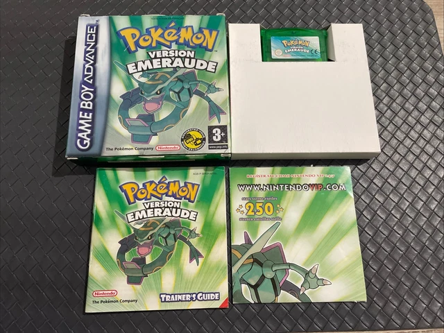 POKÉMON VERSION ÉMERAUDE - NOTICE 100% ORIGINALE GAMEBOY ADVANCE GBA POKÉMON VERSION ÉMERAUDE - NOTICE 100% ORIGINALE GAMEBOY ADVANCE GBA