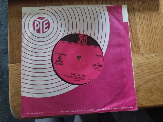 THE KINKS - Kinksize Session - Ep - 1964 - Pye Nep.24200 EUR 27,91