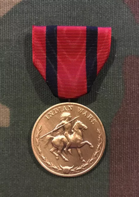 Indian Wars Campaign Medal 1865-1891 Restrike