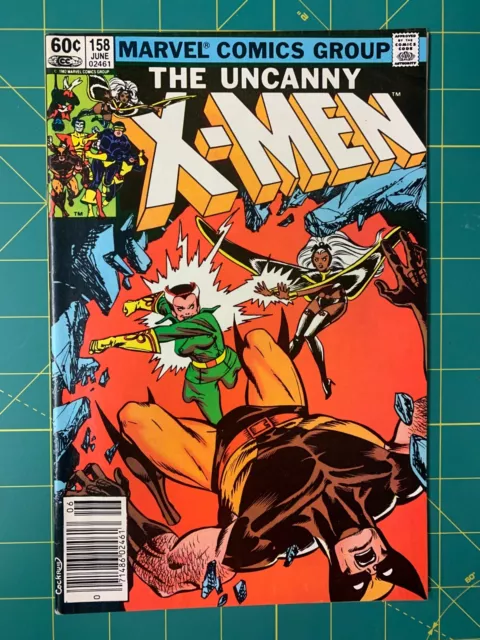 Uncanny X-Men #158 - Jun 1982 - Vol.1 - 2nd App. of Rogue - Newsstand    (6637)