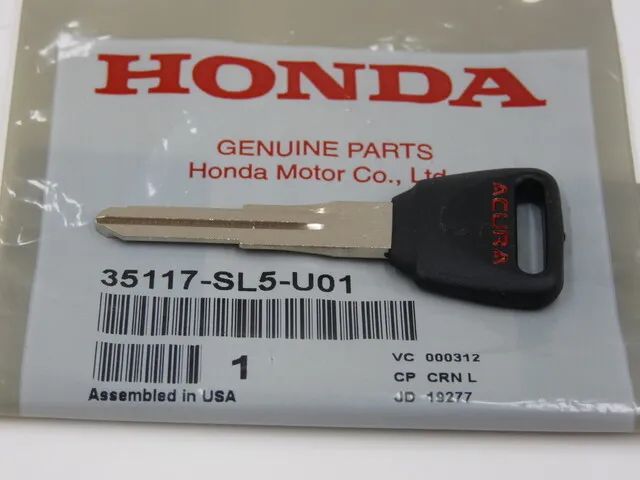 Genuine Acura Key Blank Plastic Master (46.2MM) 35117-SL5-U01