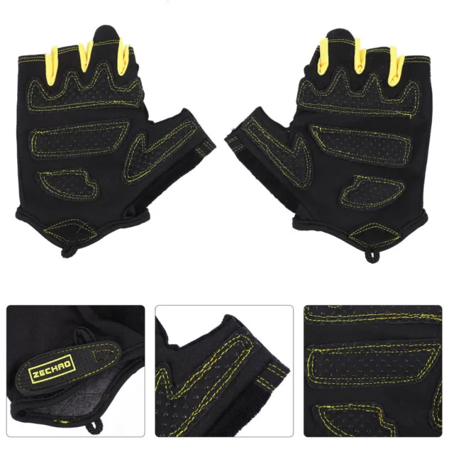 Cross- Training Mitten Power- Lifting Gloves Cycling Half Finger Non-slip