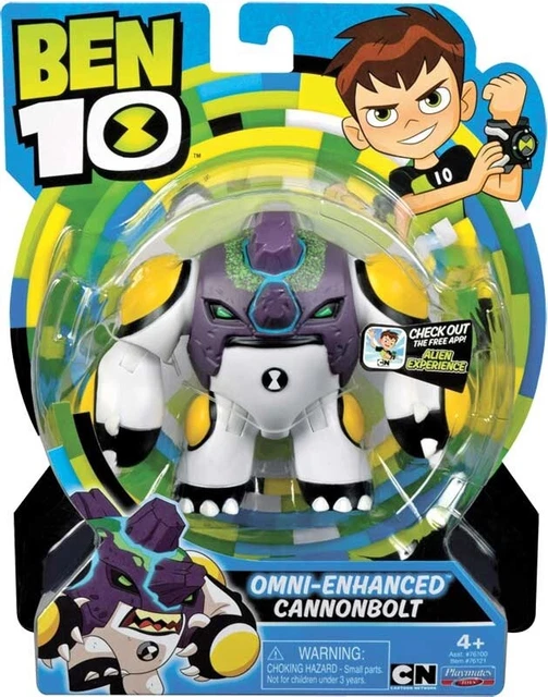 BEN 10 OMNI - Enhanced Cannonbolt Action Figure! 4-5” Inch 10-13 Cm ...