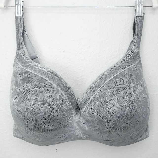 Cacique Modern Lace Covered Bra