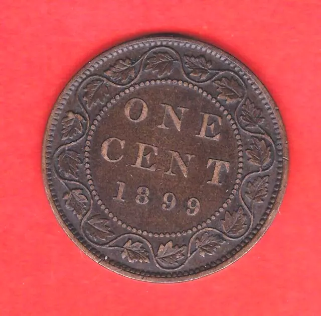 Canada 1899 Victoria Large Cent