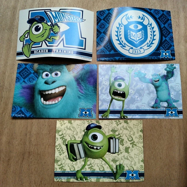 Lot 5 Images Monstres Et Cie Disney Pixar