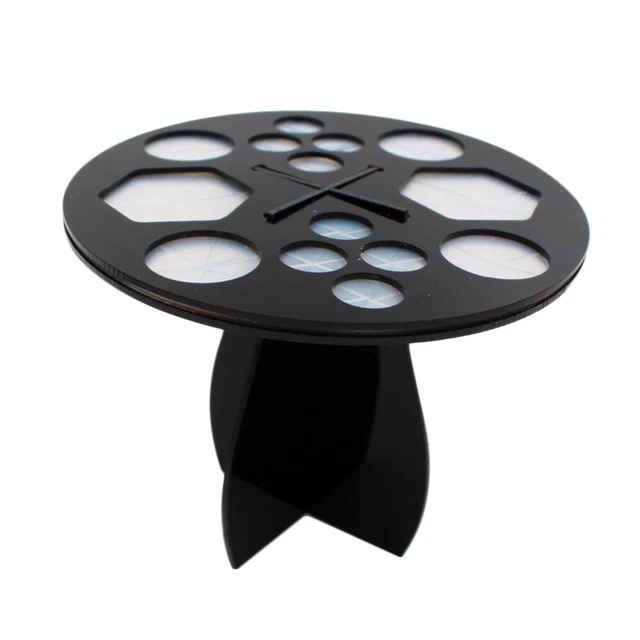 Estante de secado grande para cepillo de maquillaje