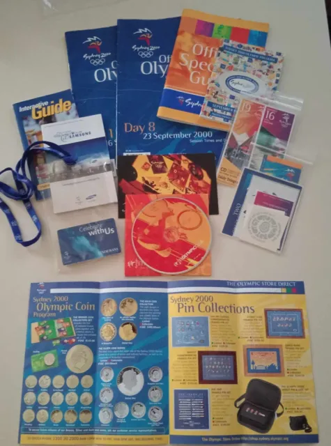 Sydney 2000 Olympic Games Memorabilia Bundle