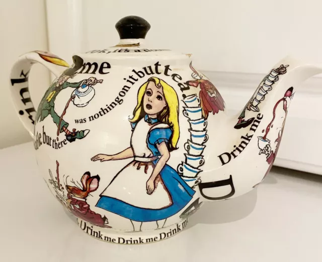 Paul Cardew Alice In Wonderland Teapot 1998 Angel Dominguez Decor Wedding China