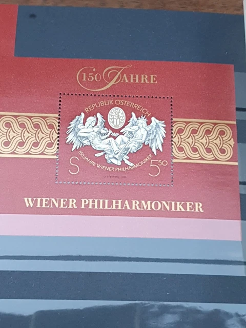 Briefmarken Österreich, Jahrgang 1992, Minr 2054, Block 11, postfrisch
