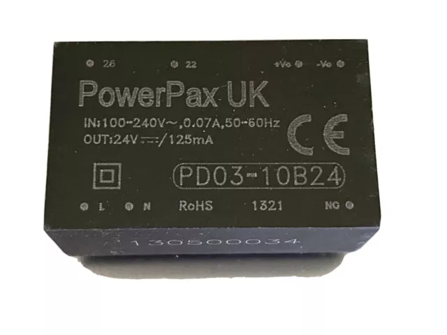 Powerpax  Pcb Power Supply Pd03-10B24