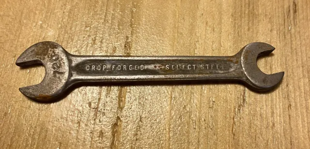 Vintage Drop Forged 11/32” X 5/16” Double Open End Wrench No. 720 Made in USA