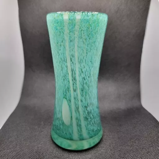 Beautiful Hand Blown Green Art Glass