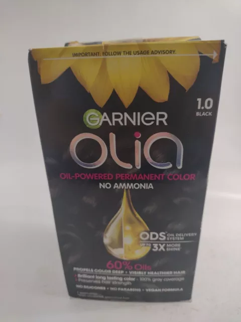 Hair Dye GARNIER OLIA #1 BLACK