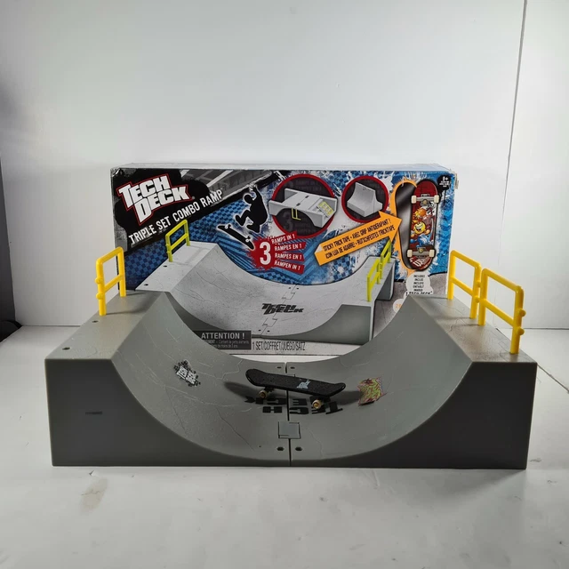 TECH DECK TRIPLE Set Combo Ramp With Box Tech Deck 3 ramps in 1 EUR 22,99 PicClick FR