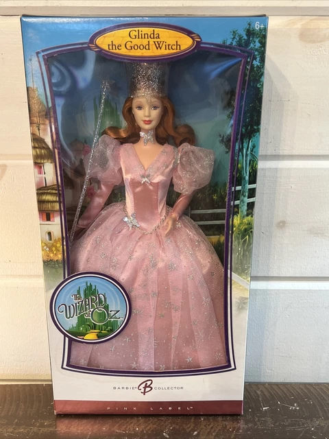 2006 Mattel Wizard Of Oz Barbie Collector Pink Label Glinda The Good Witch New