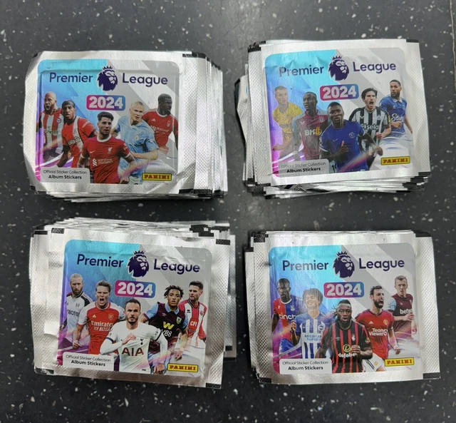 Pl Sticker PREMIER LEAGUE 2024 Stickers Panini Collectible Stickers X 89 Sealed ...