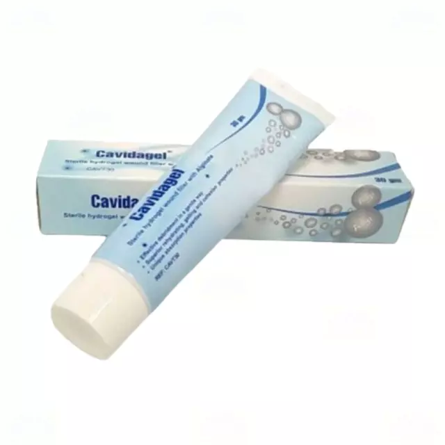 1 X Cavidagel 30gm Sterile Hydrogel Wound Filler With Alginate Fast Ship