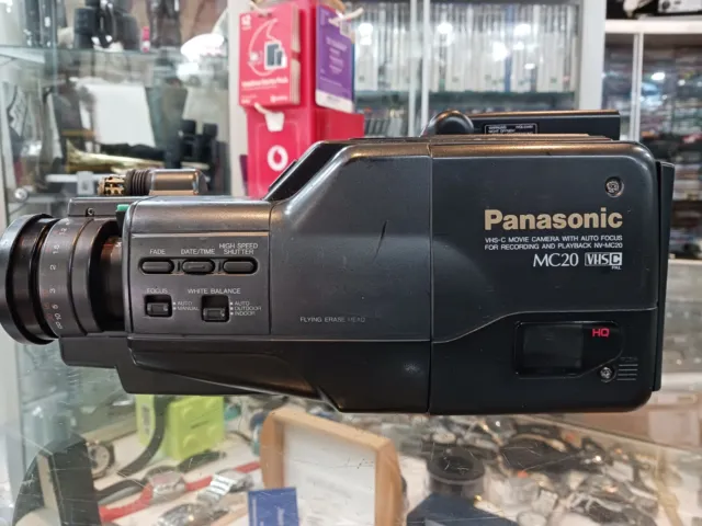Panasonic Nv-Mc20A Vhs-C Pal Movie Camera | For Parts Or Not Working