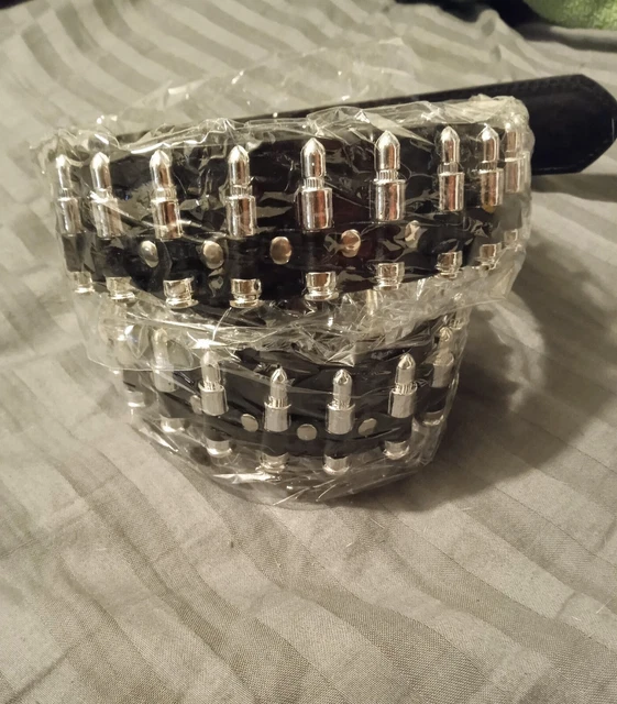 Ceinture cartouchiere punk sale