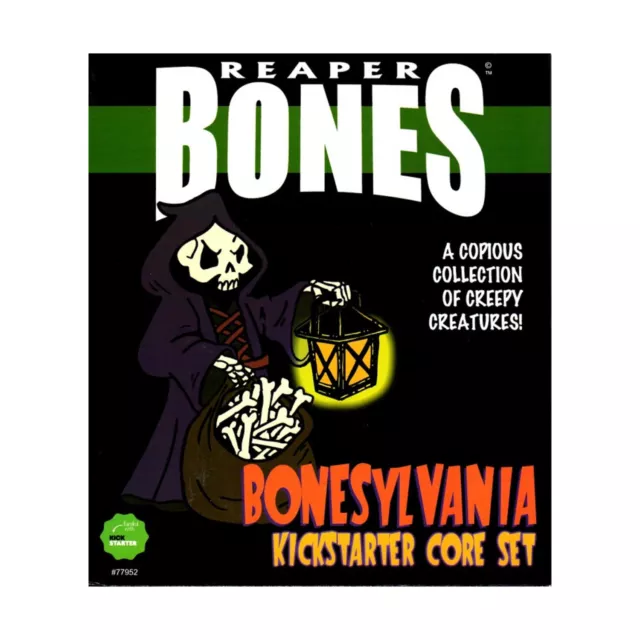 Reaper Bones Collection 28mm Bonesylvania Kickstarter - Core Set VG+