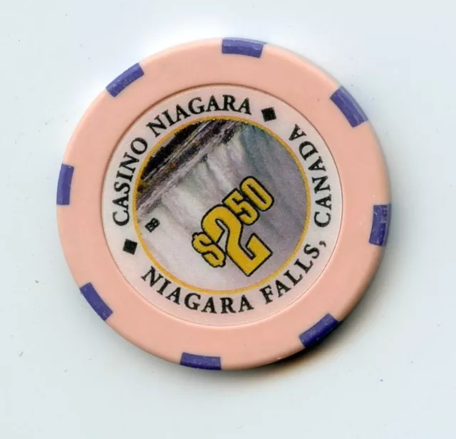 2.50 Chip from the Casino Niagara Niagara Falls Ontario Canada