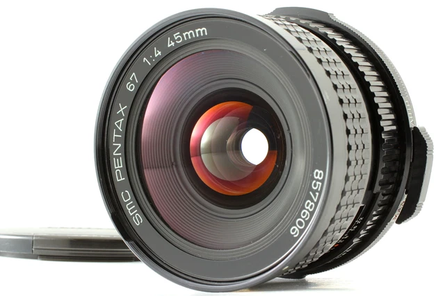 [ EXC+ 5] Smc PENTAX 67 P 45mm F4 Dernier Objectif Grand Angle 6x7 67 67II De
