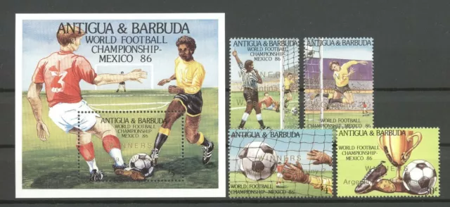 Fußball WM 1986, Soccer - Antigua u.Barbuda - ** MNH