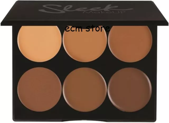 SLEEK Make Up Kit Crème Contour Teinte Extra Dark 12grs Couleur Foncé / EBRJ