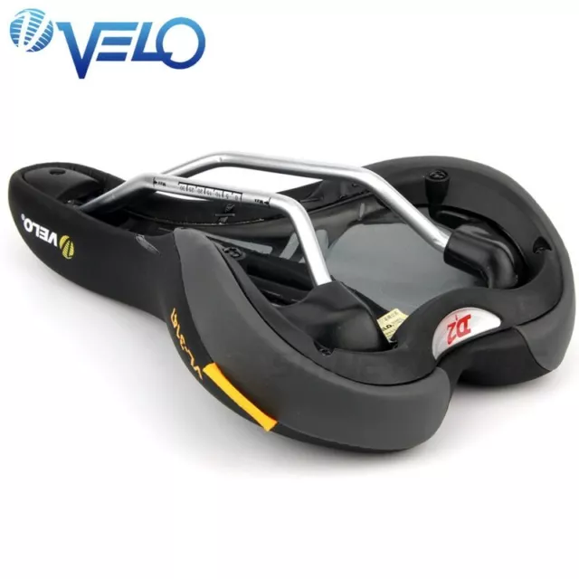 Velo Mountain Bike Bicycle Seat Soft Saddle Cycling Cushion Padded MTB Seats 3