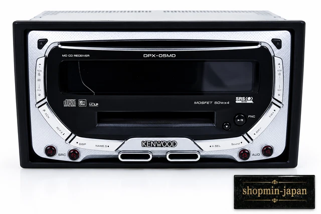 KENWOOD DPX-05MD CAR Audio 2DIN CD MD player Operation not KENWOOD 
