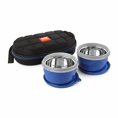 Cello Cello Max Frais Supremo Acier Inoxydable Boîte Déjeuner Set Set De 4 300ml 